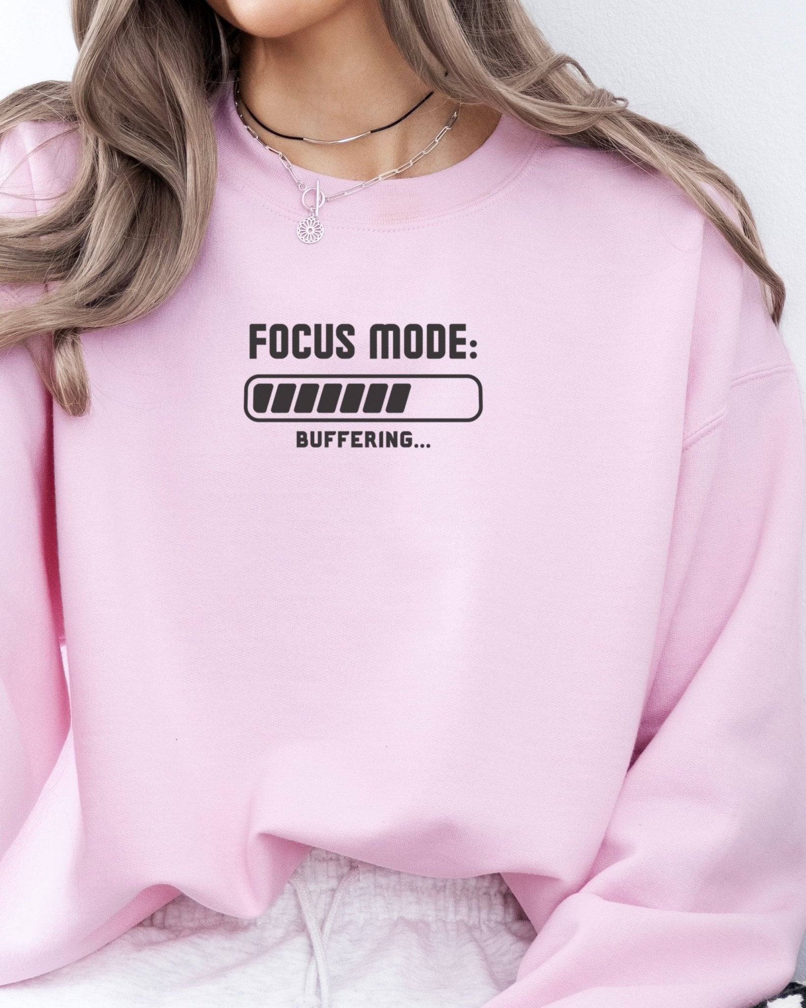 Autism Sweatshirt - ADHD Focus Mode Buffering Sweatshirt - Daily Bloom