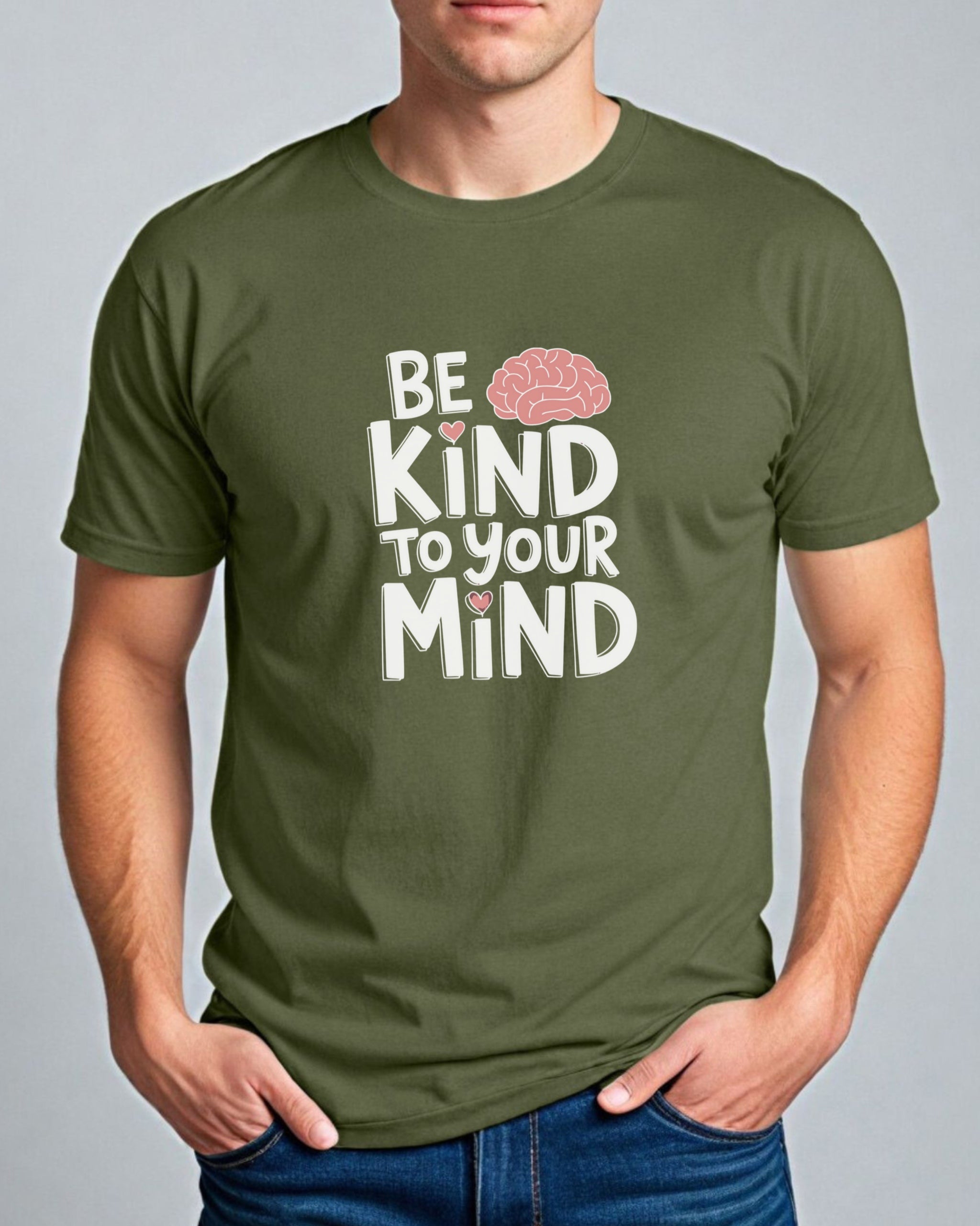 Be Kind to Your Mind Tee-Neurodiversity, ADHD & Autism Awareness & Acceptance T-Shirt by Daily Bloom
