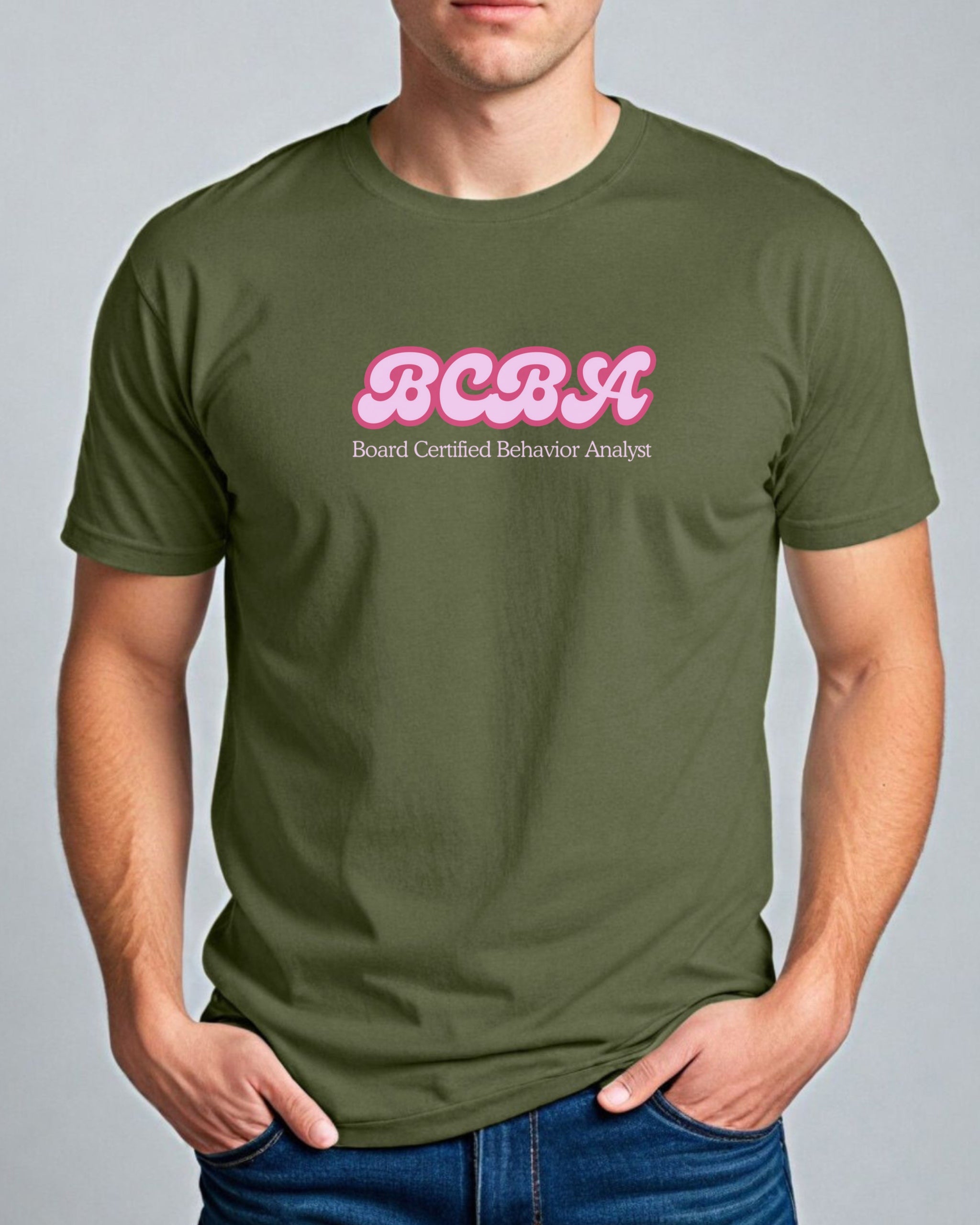 BCBA Groovy Tee-Neurodiversity, ADHD & Autism Awareness & Acceptance T-Shirt by Daily Bloom