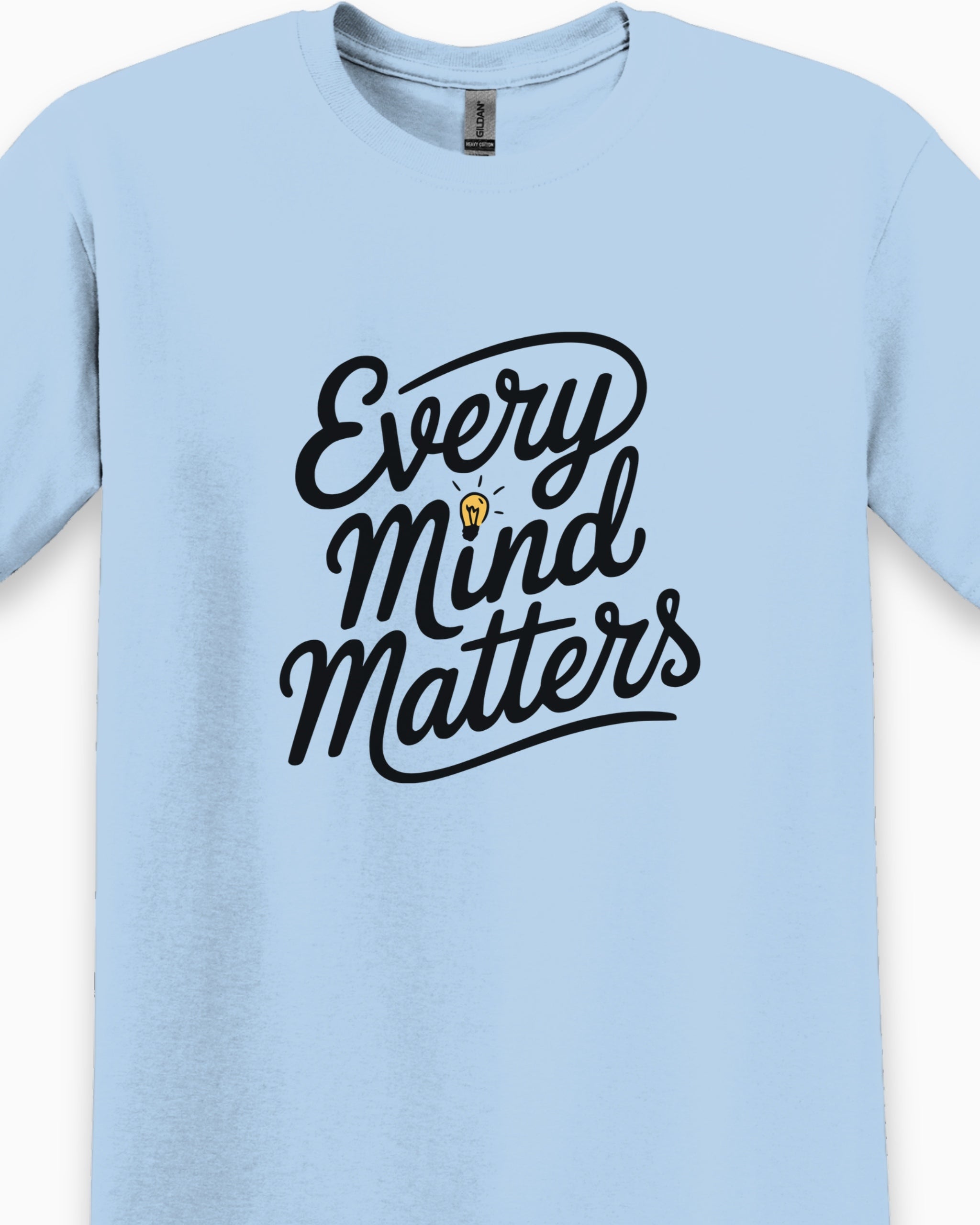 Every Mind Matters Tee-Neurodiversity, ADHD & Autism Awareness & Acceptance T-Shirt by Daily Bloom