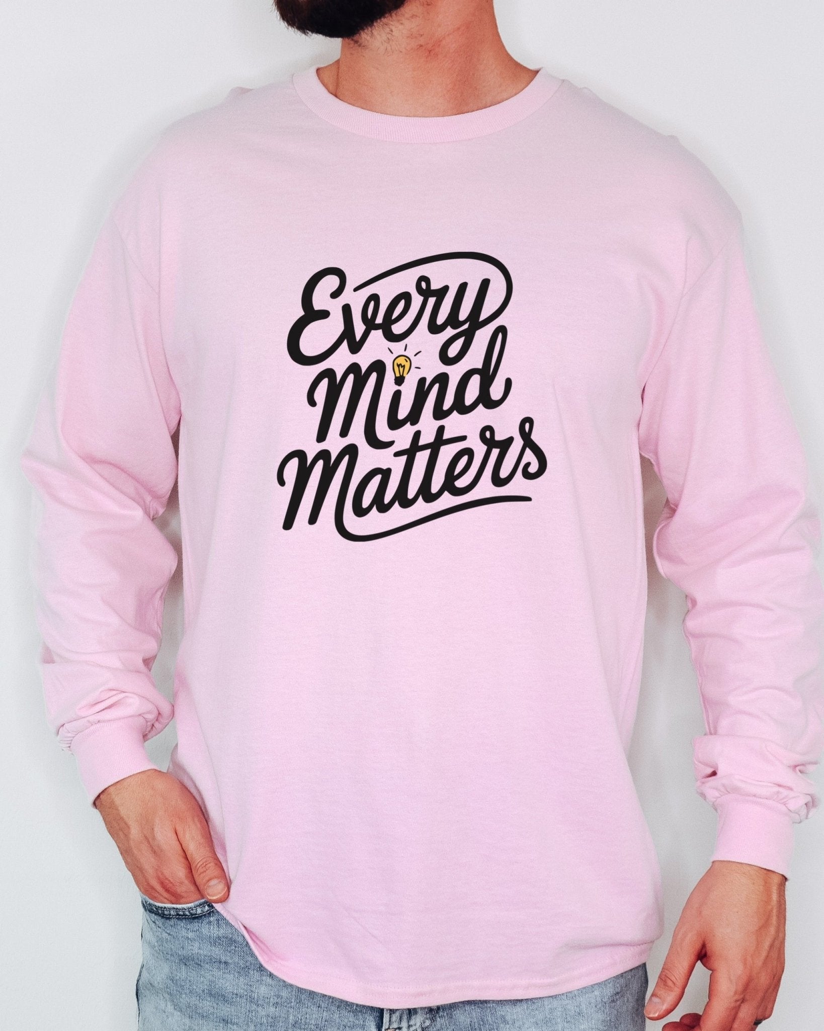 Autism Long - sleeve - Every Mind Matters Long Sleeve T-Shirt - Daily Bloom