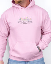 Occupational Therapist Floral Hoodie