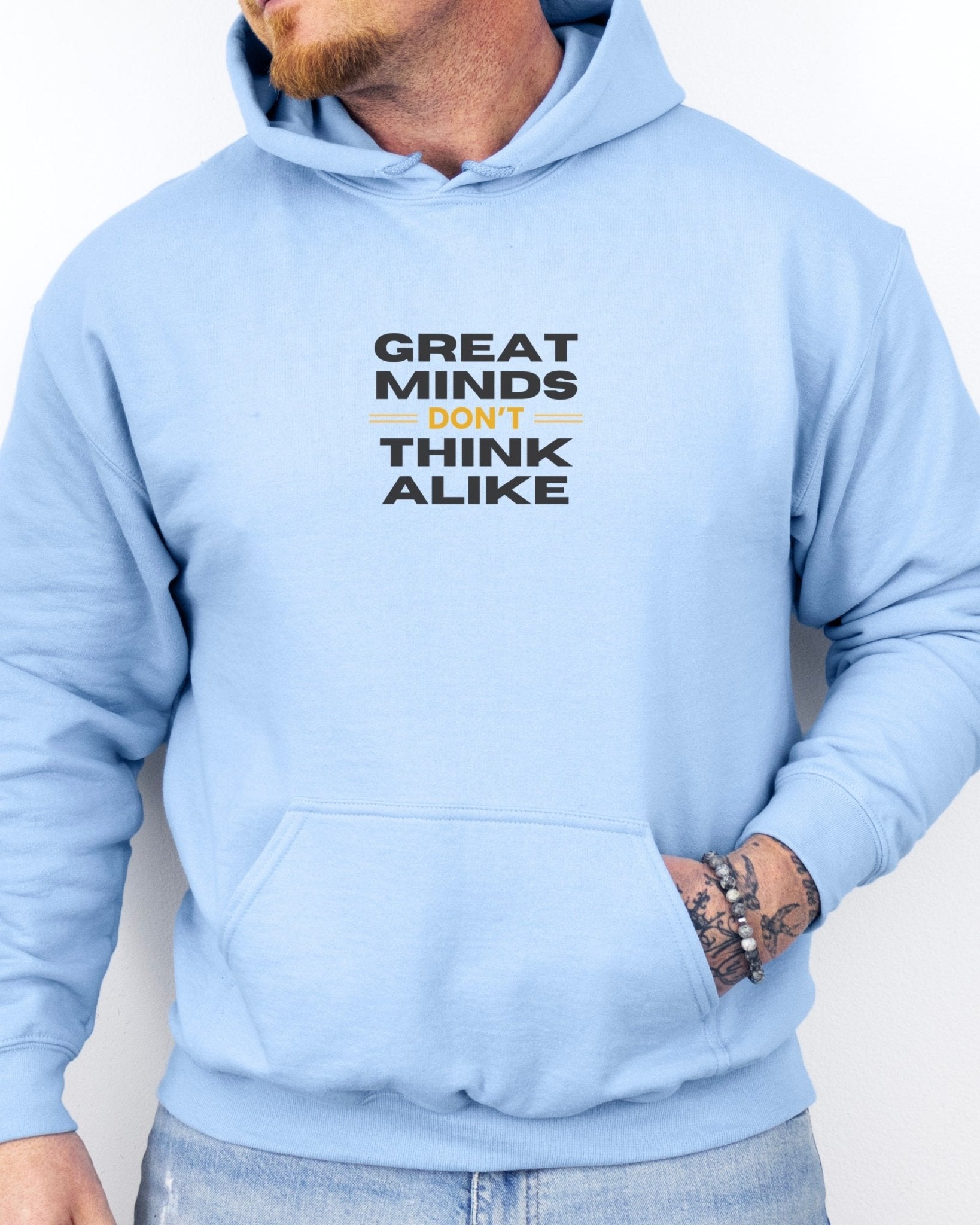Autism Hoodie - Great Minds Don't Think Alike Hoodie - Daily Bloom