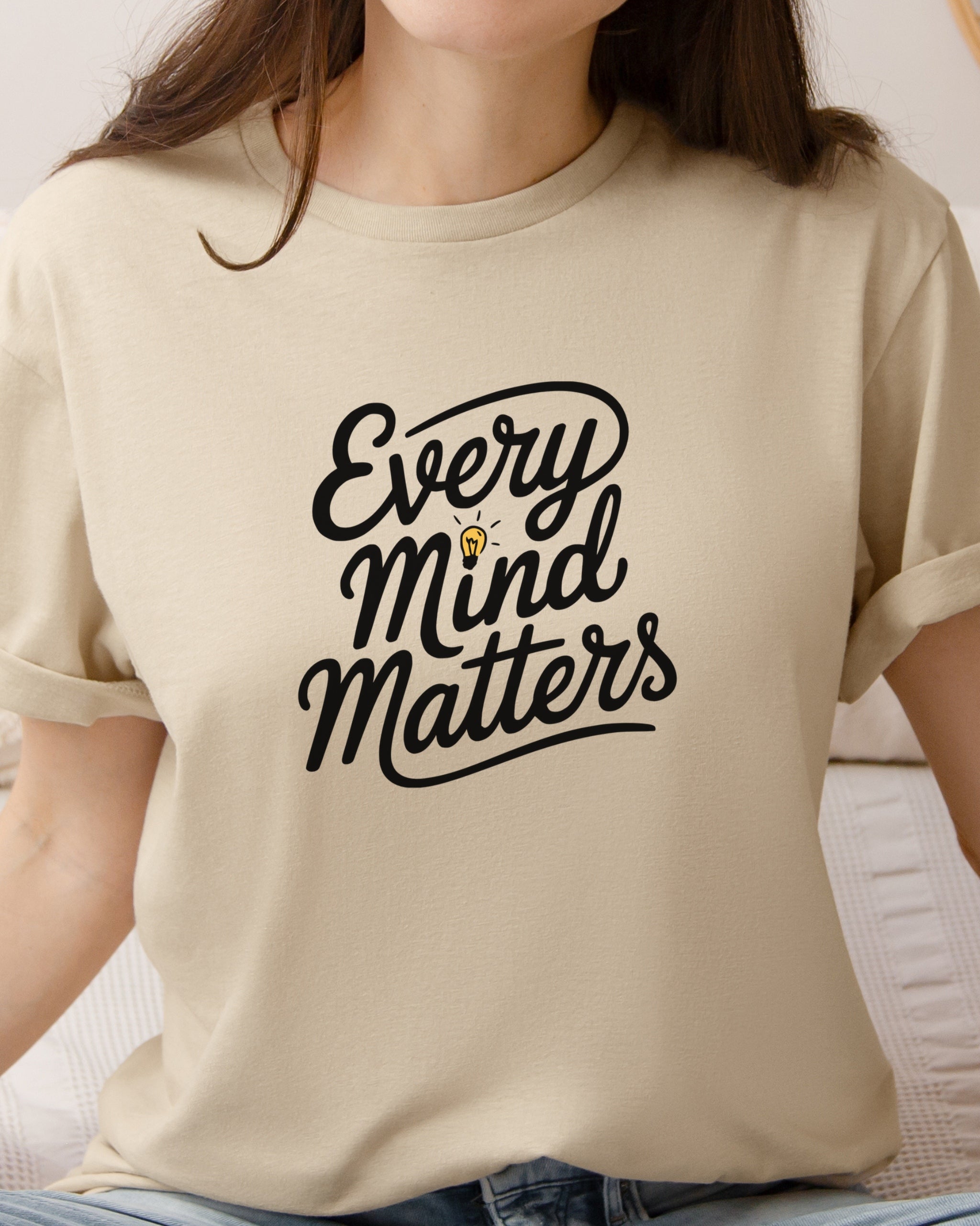 Every Mind Matters Tee-Neurodiversity, ADHD & Autism Awareness & Acceptance T-Shirt by Daily Bloom