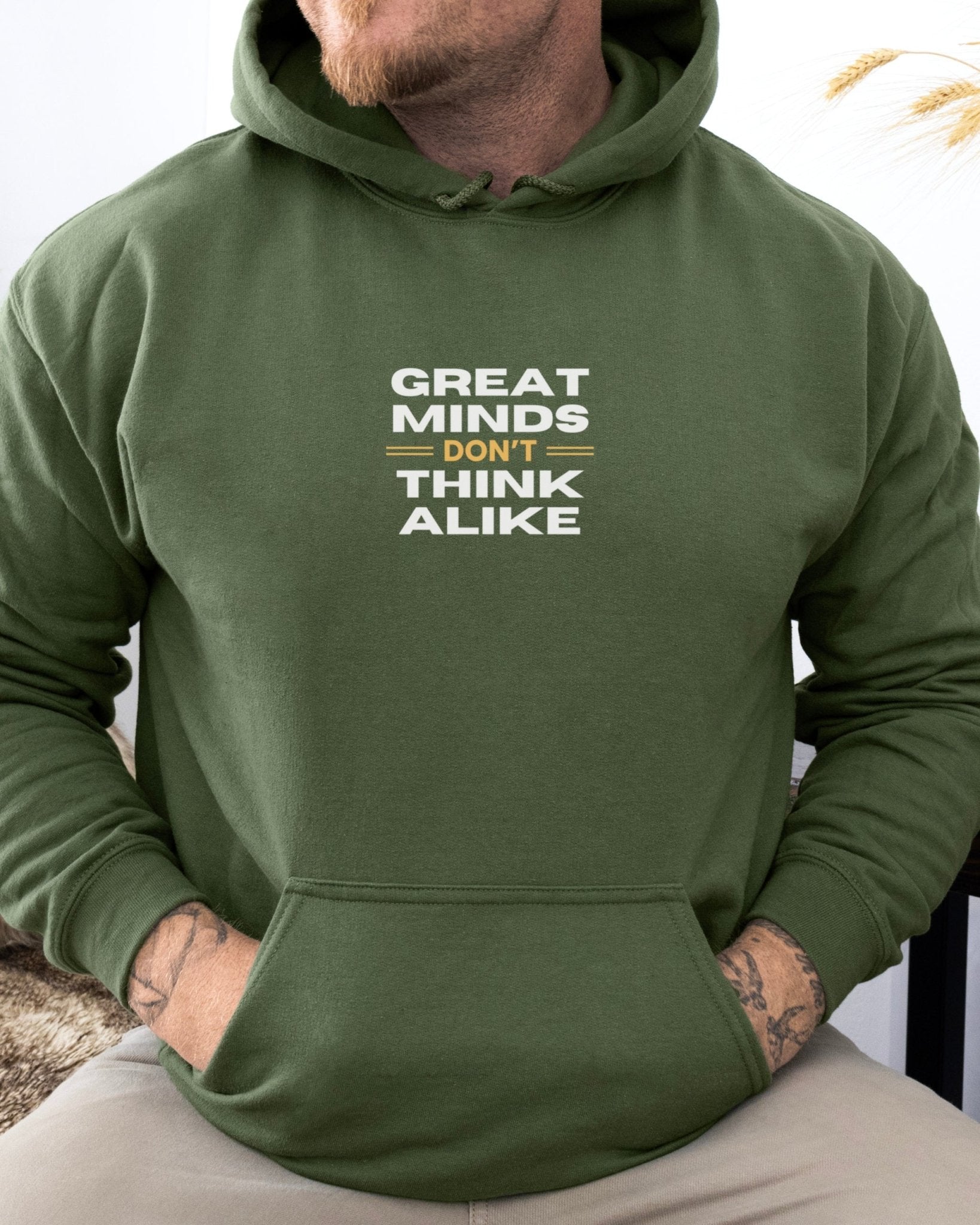 Autism Hoodie - Great Minds Don't Think Alike Hoodie - Daily Bloom