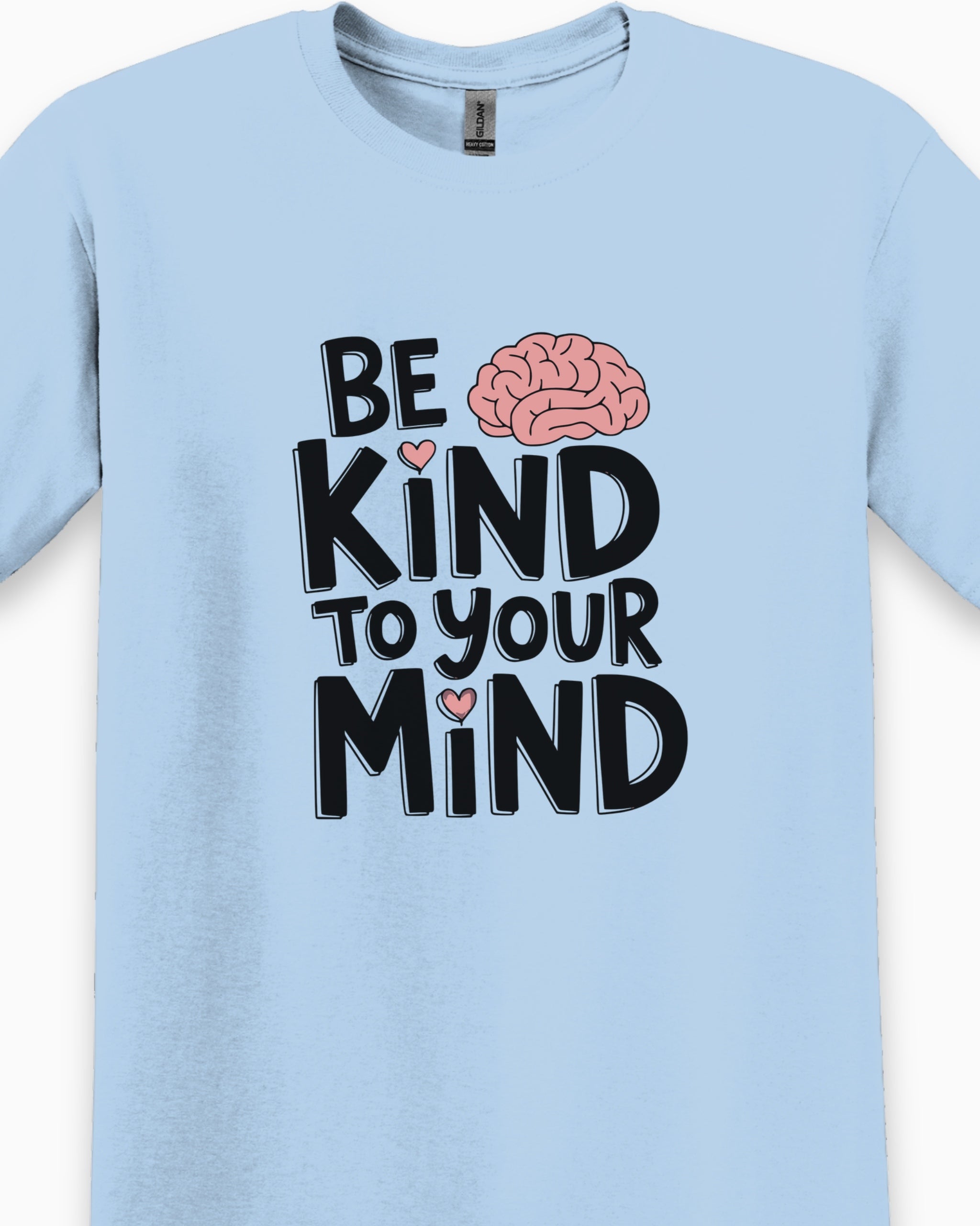 Be Kind to Your Mind Tee-Neurodiversity, ADHD & Autism Awareness & Acceptance T-Shirt by Daily Bloom