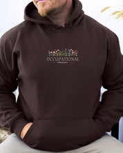 Occupational Therapist Floral Hoodie