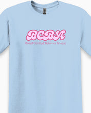 BCBA Groovy Tee-Neurodiversity, ADHD & Autism Awareness & Acceptance T-Shirt by Daily Bloom