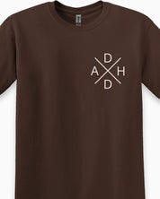 ADHD Cross Tee-Neurodiversity, ADHD & Autism Awareness & Acceptance T-Shirt by Daily Bloom