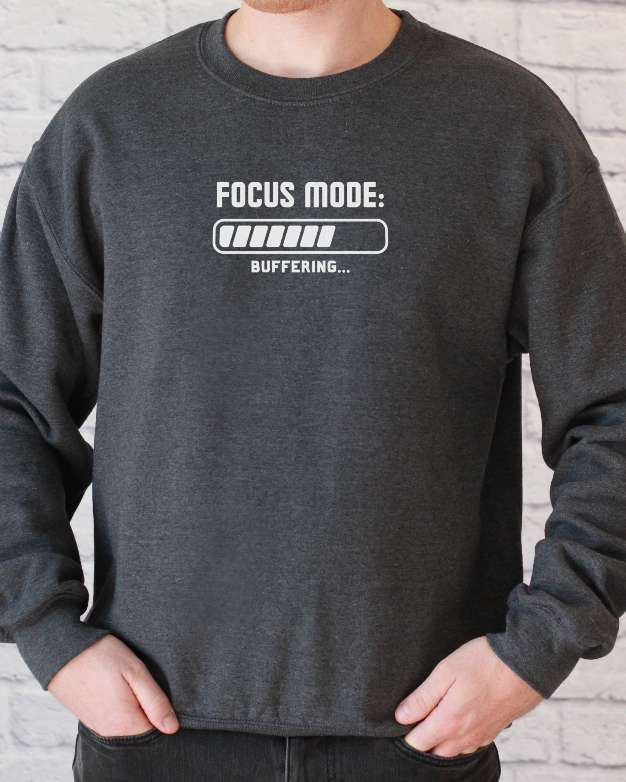ADHD Focus Mode Buffering Sweatshirt