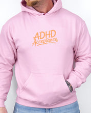 ADHD Acceptance Grunge Style Hoodie