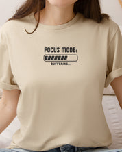 ADHD Focus Mode Buffering Tee-Neurodiversity, ADHD & Autism Awareness & Acceptance T-Shirt by Daily Bloom