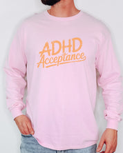 ADHD Acceptance Grunge Style Long Sleeve T-Shirt