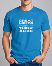 Great Minds Don't Think Alike Tee-Neurodiversity, ADHD & Autism Awareness & Acceptance T-Shirt by Daily Bloom