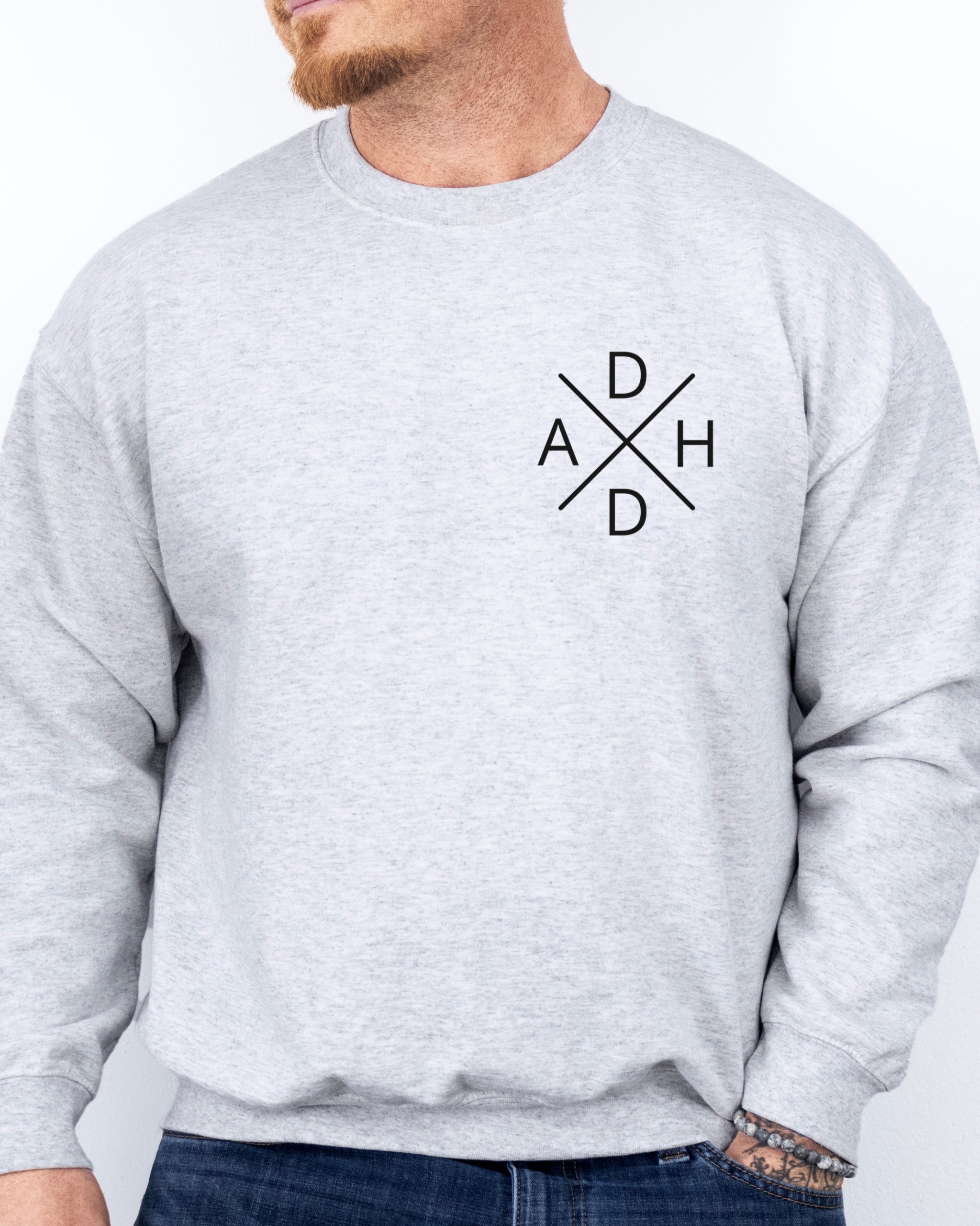 ADHD Cross Sweatshirt