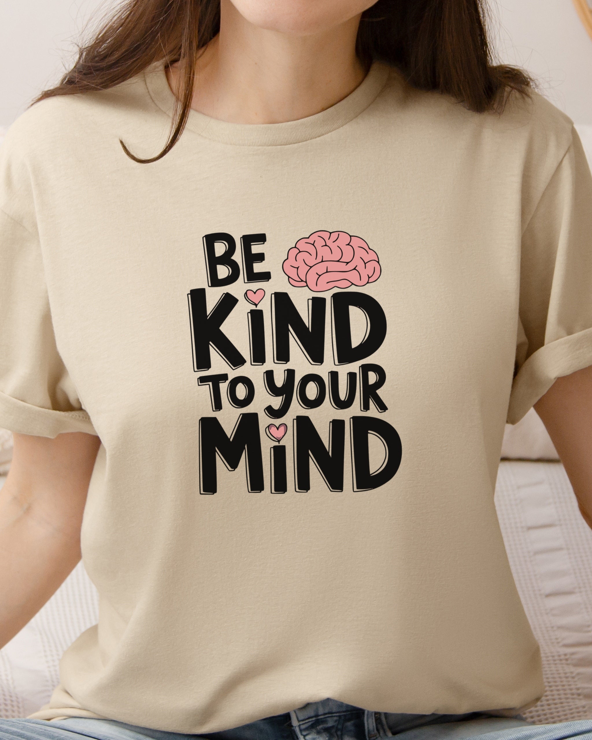 Be Kind to Your Mind Tee-Neurodiversity, ADHD & Autism Awareness & Acceptance T-Shirt by Daily Bloom