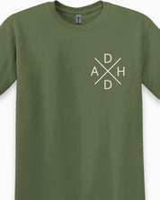 ADHD Cross Tee-Neurodiversity, ADHD & Autism Awareness & Acceptance T-Shirt by Daily Bloom