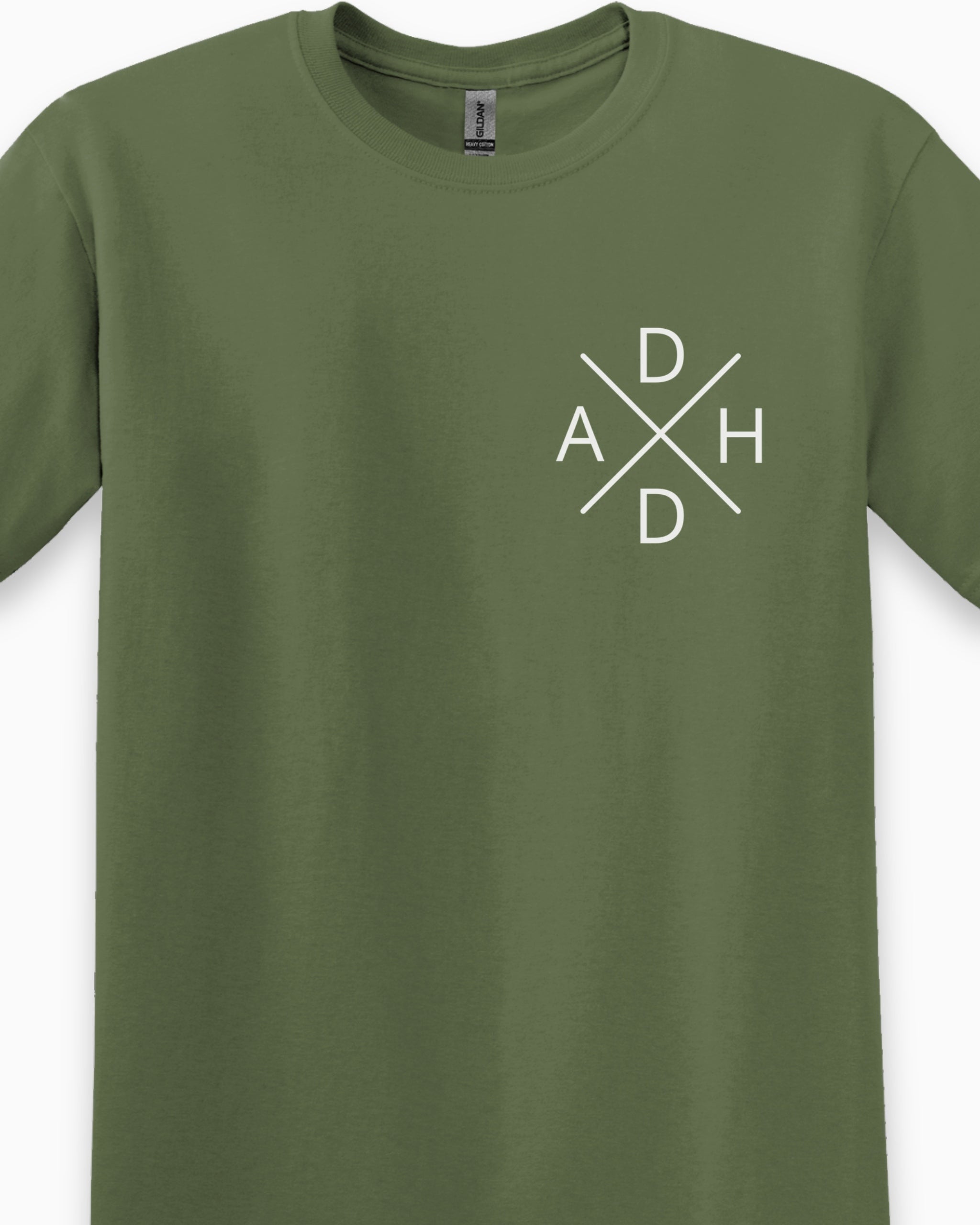 ADHD Cross Tee-Neurodiversity, ADHD & Autism Awareness & Acceptance T-Shirt by Daily Bloom