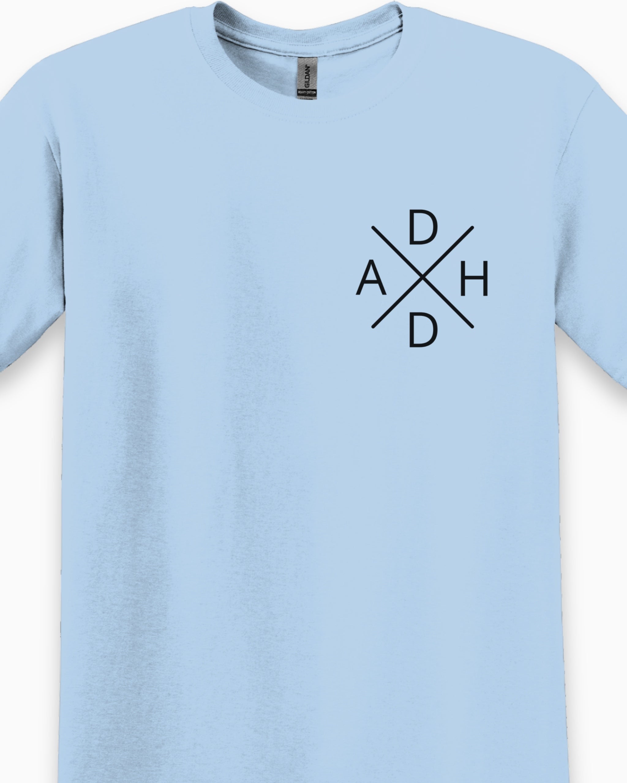 ADHD Cross Tee-Neurodiversity, ADHD & Autism Awareness & Acceptance T-Shirt by Daily Bloom