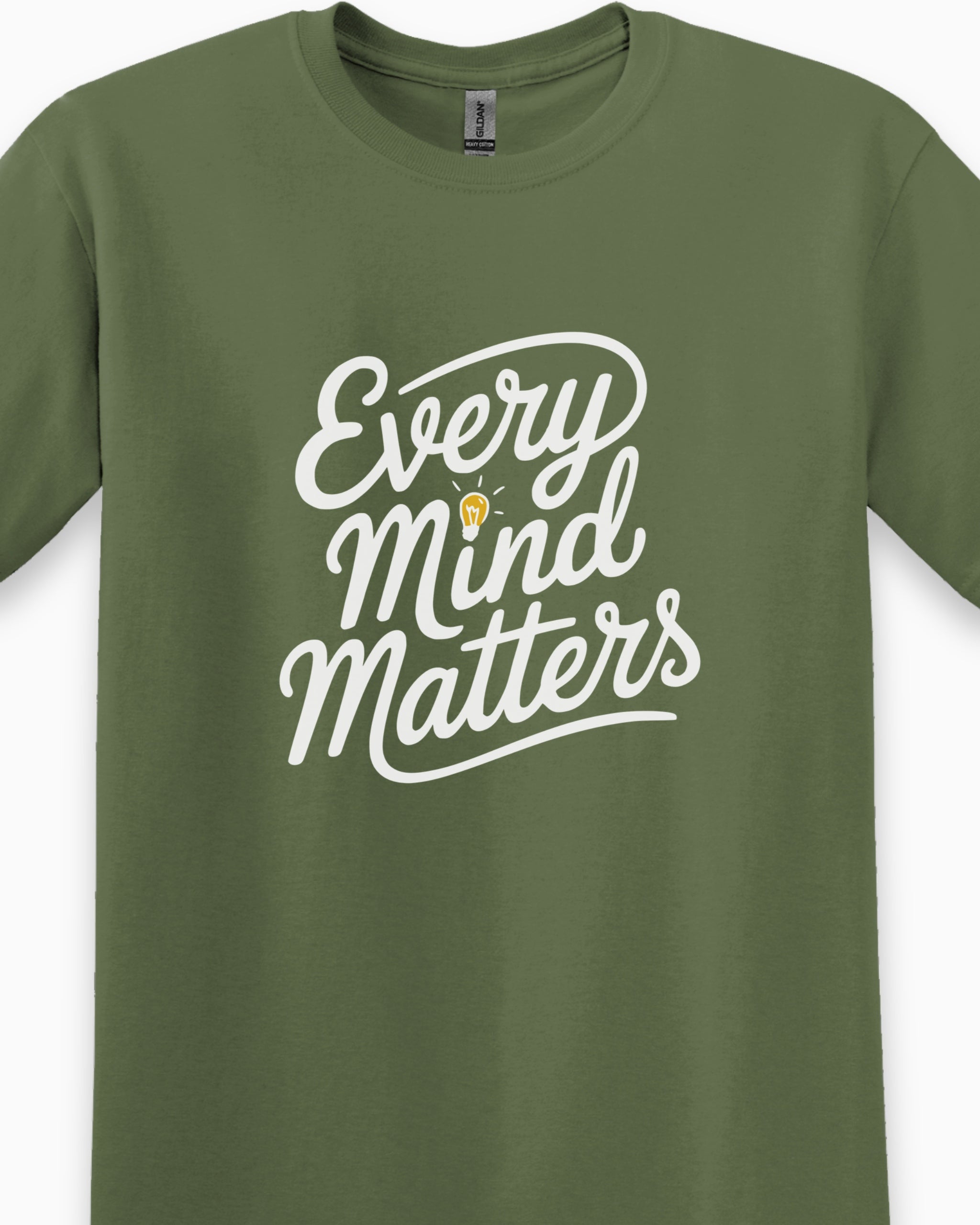 Every Mind Matters Tee-Neurodiversity, ADHD & Autism Awareness & Acceptance T-Shirt by Daily Bloom