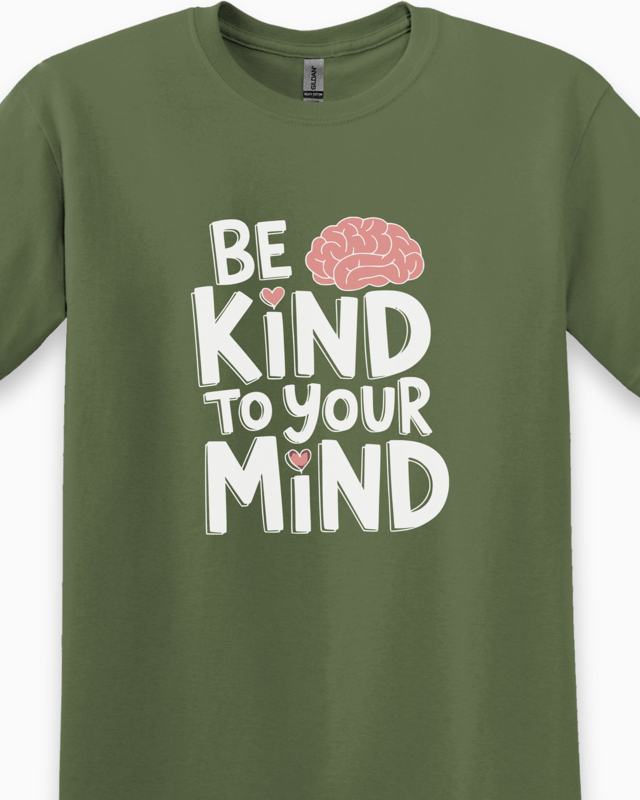 Be Kind to Your Mind Tee-Neurodiversity, ADHD & Autism Awareness & Acceptance T-Shirt by Daily Bloom