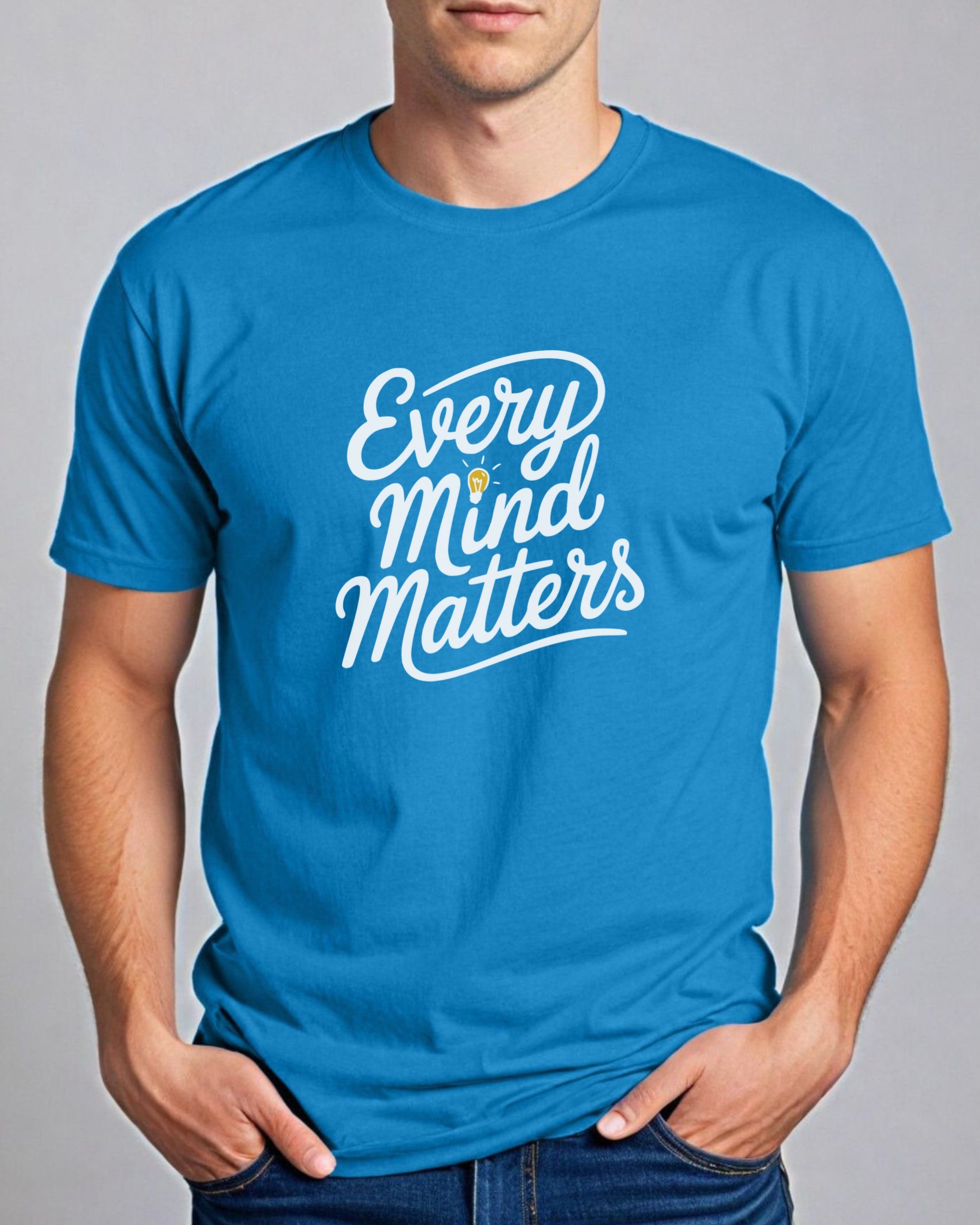 Every Mind Matters Tee-Neurodiversity, ADHD & Autism Awareness & Acceptance T-Shirt by Daily Bloom
