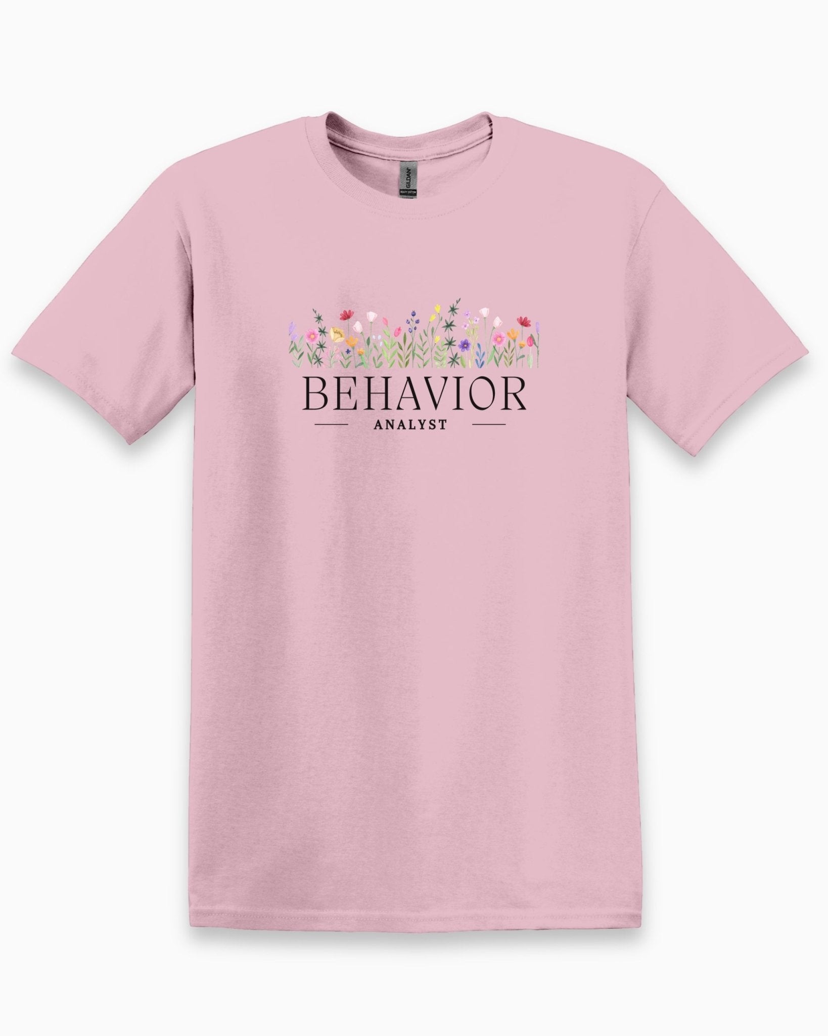 Autism T-Shirt - Behavior Analyst Floral Tee - Daily Bloom