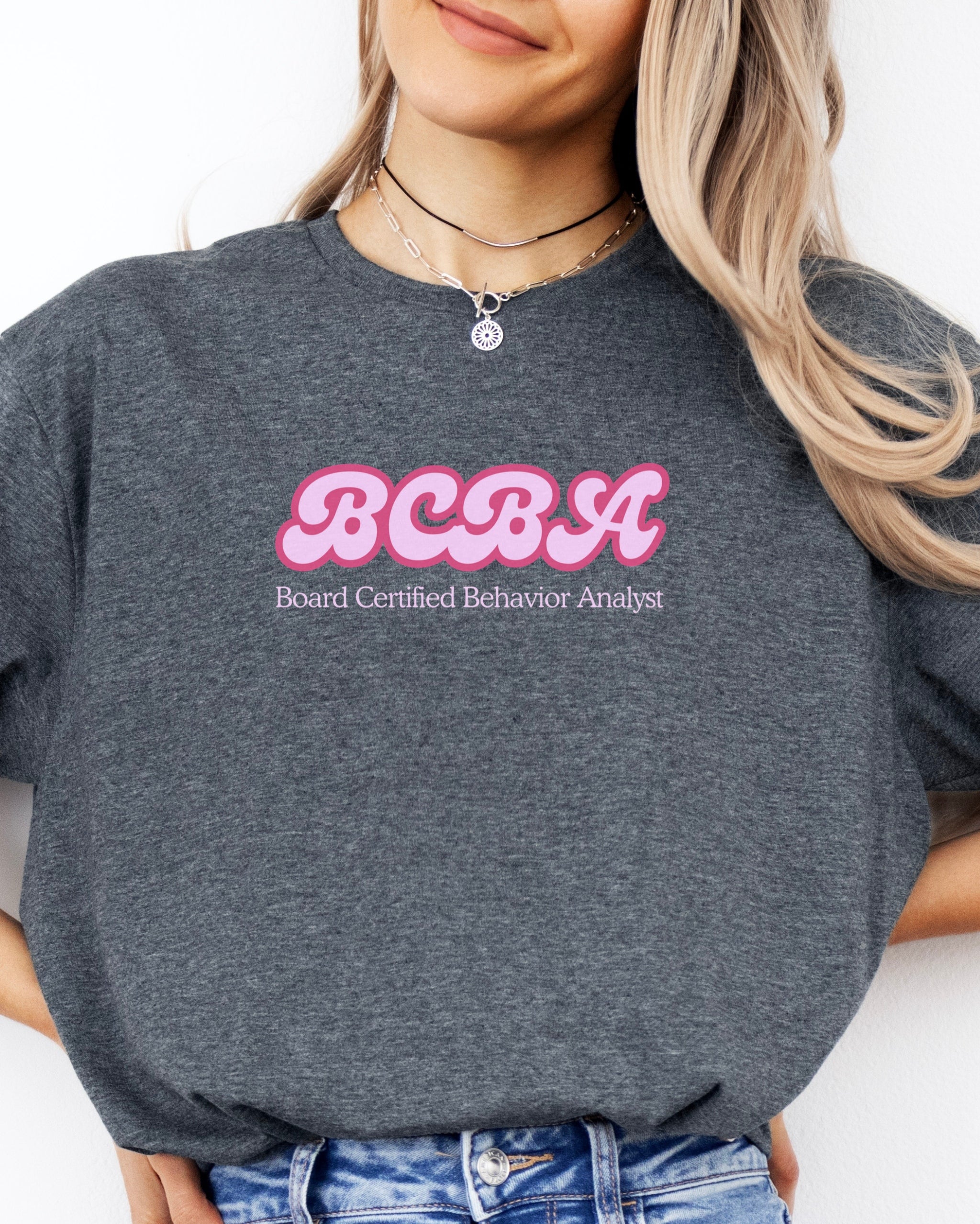 BCBA Groovy Tee-Neurodiversity, ADHD & Autism Awareness & Acceptance T-Shirt by Daily Bloom