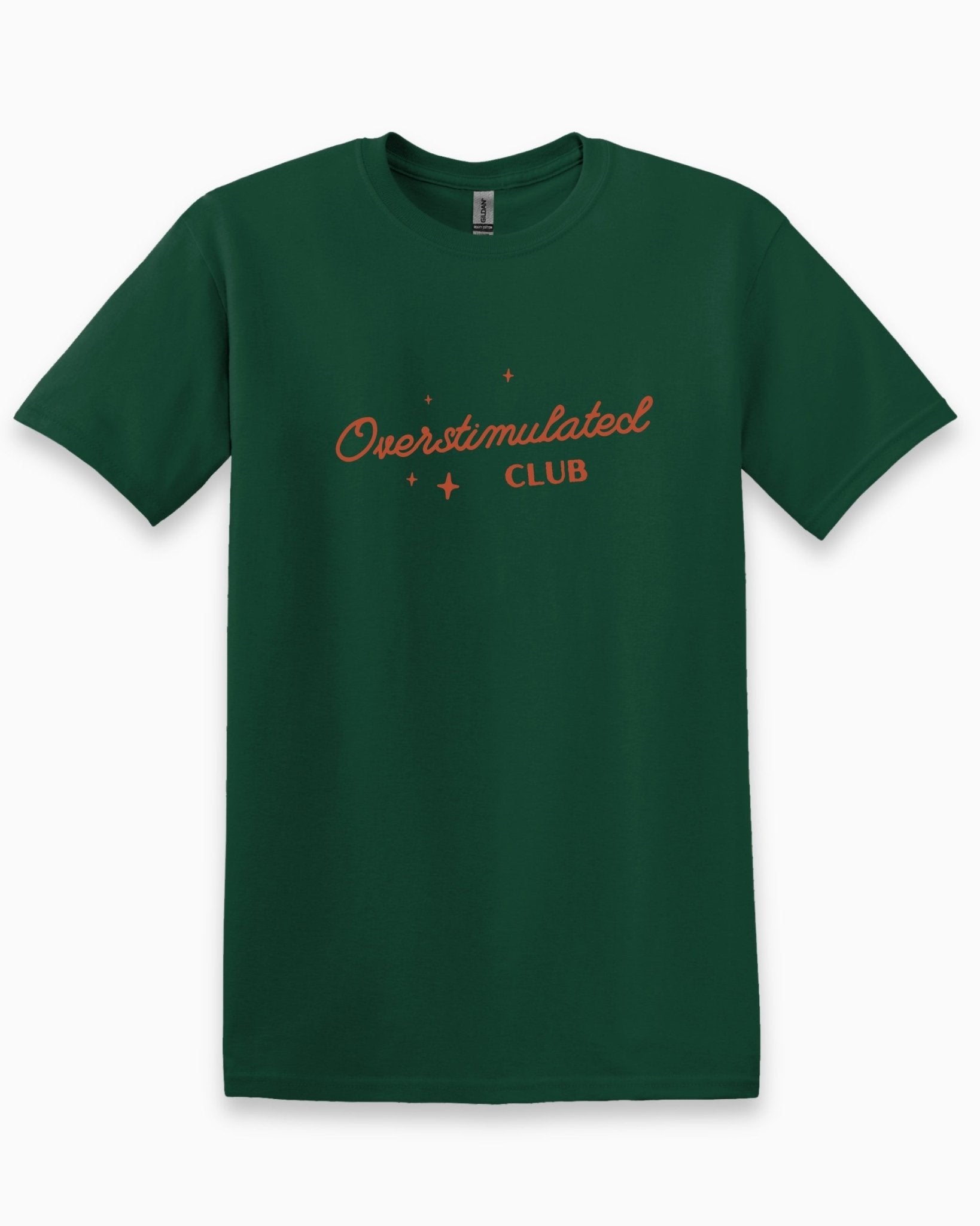 Autism T-Shirt - Overstimulated Club Tee - Daily Bloom