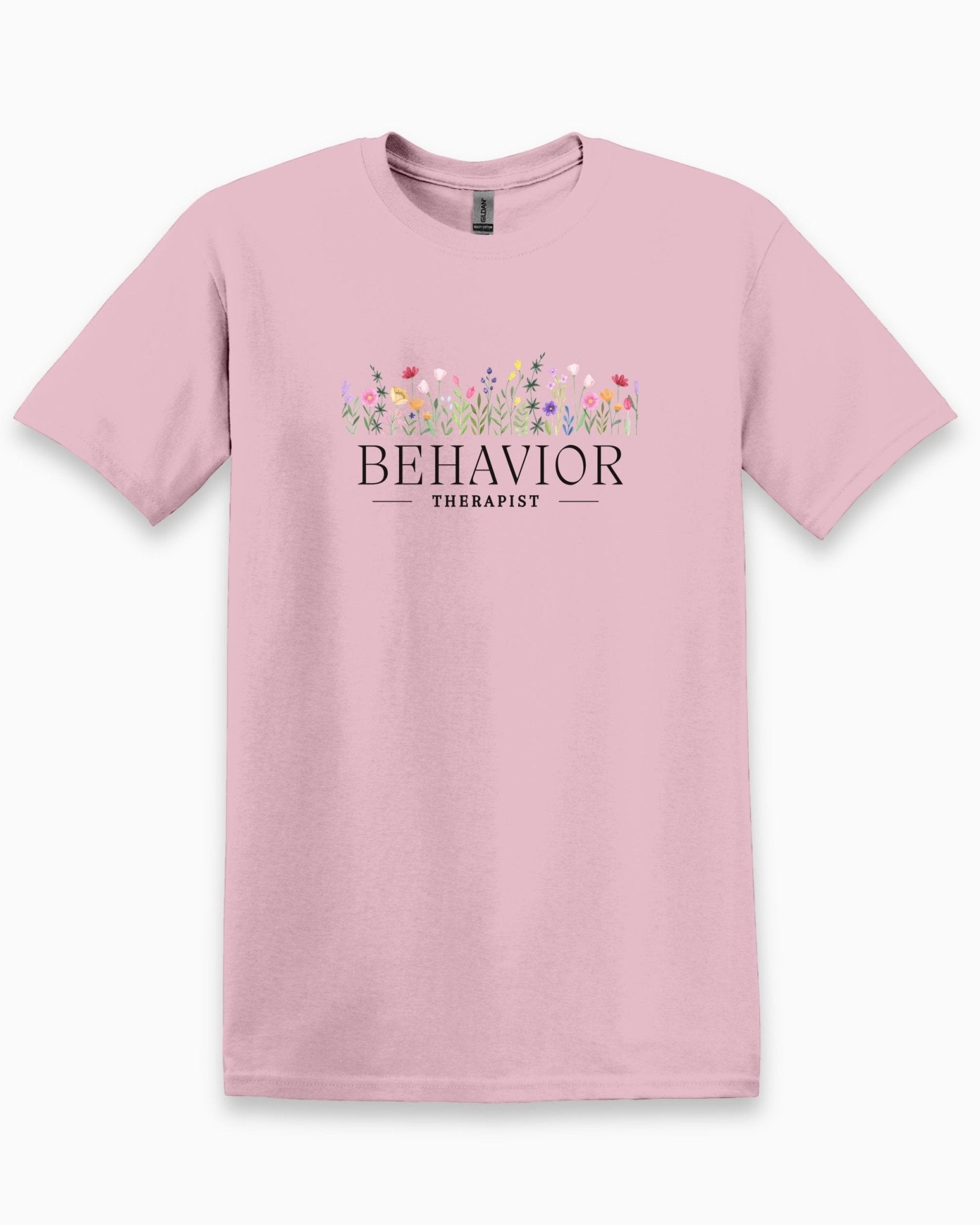 Autism T-Shirt - Behavior Therapist Floral Tee - Daily Bloom