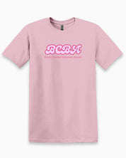 BCBA Groovy Tee-Light Pink-Neurodiversity, ADHD & Autism Awareness & Acceptance T-Shirt by Daily Bloom
