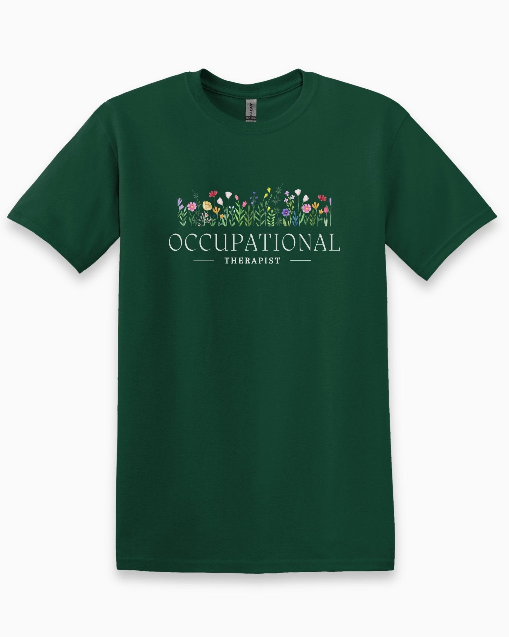 Autism T-Shirt - Occupational Therapist Floral Tee - Daily Bloom